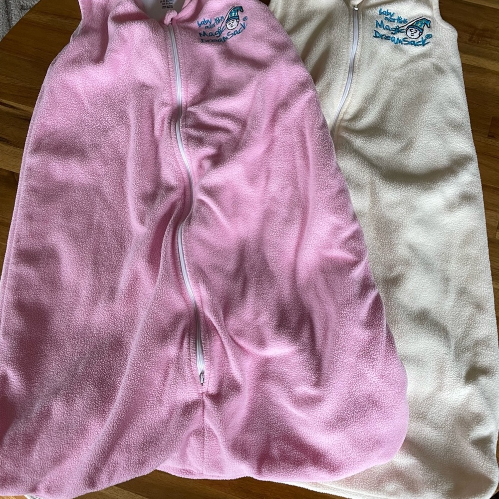 Magic Merlin Dream Sack - Pink and Cream